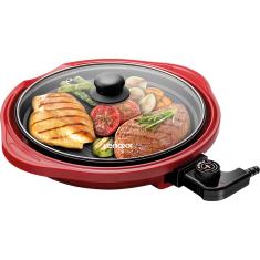 Grill Multifuncional Life Red PGR159 - Lenoxx