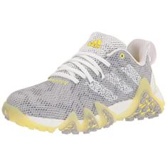 adidas Codechaos 22 Tênis de golfe feminino Spikeless, Ftwr Branco/Ftwr Branco/Feixe Amarelo, 38