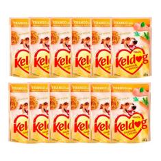 Ração Úmida para Cachorro Keldog Sabor Frango com Ervilha e Cenoura em