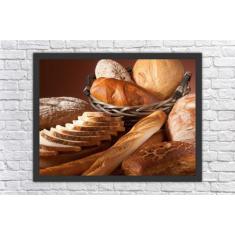 Quadro Decorativo Padarias Bolo Pães Café Gourmet Cafeterias Decoraçõe