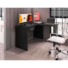 Mesa Extensora para Escritório Gávea 1 Gaveta Moveis Leão