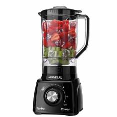 Liquidificador Mondial Turbo Power 2.2L Preto L-99 FB