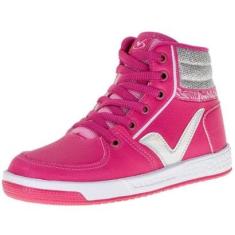 Tênis Infantil Feminino Cano Alto Via Vip - Vv3804-Feminino