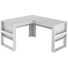 Mesa Canto p/Escritório ME4145 Branco - Tecno Mobili, Branco