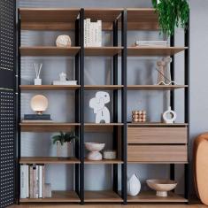 guarda-roupa closet belga 2 gv preto e montana