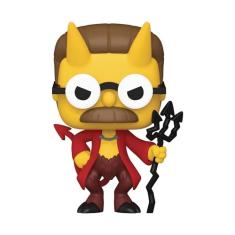 Pop Simpsons Devil Flanders Vinyl Figure