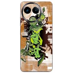 Capa Adesivo Skin072 Verso Para Realme 11X 5G