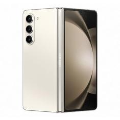 Samsung Galaxy Z Fold5 512GB Tela dobrável de 7.6" Dual Chip 12GB RAM Câm. Tripla até 50MP + Selfie 10MP – Creme