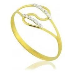 Anel de ouro 18k S - Elegancy Joias, 28