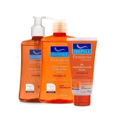 Kit Skincare Vitamina C Nupill Sabonete Tônico E Gel