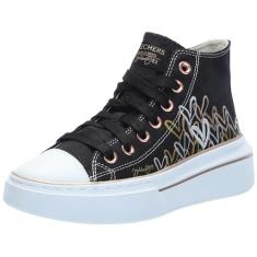 Skechers Tênis feminino Cordova Classic-Chic Love, Preto/Mulit, 38