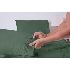 Lençol De Solteiro 3 Peças 600 Fios Egipicios 100% Algodão - Out Casa 