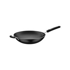 Wok De Alumínio Com Revestimiento Interno De Antiaderente Ø36cm Tramontina Grafite 36cm