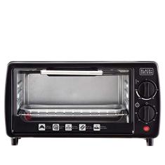 Black Decker Forno Elétrico Pequeno, Assa, Tosta e Grelha, Forninho de Cozinha, Capacidade de 9l, Modelo FT9, 110V