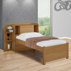 Cama Solteiro Melissa Plus 100% Mdf Cinamomo