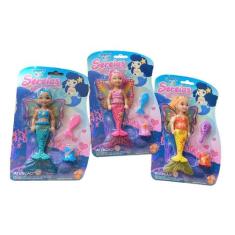 Boneca Mini Sereia Pocket Brinquedo Infantil Sortida- 5 Un - Company k