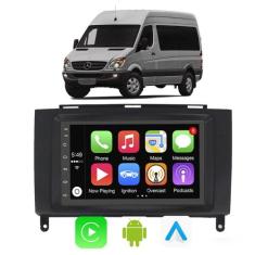 Kit Multimidia Mercedes Benz Sprinter Vito B170 B180 B200 7" CarPlay A