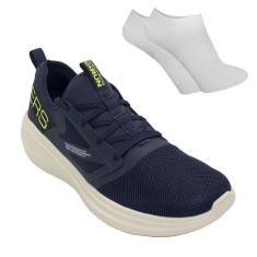 Kit Tênis Skechers Go Run Fast Masculino + Par de-Masculino