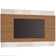 Painel para Tv Classic 218cm Freijó Off White Imcal