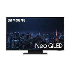 Smart TV 50 4k Neo QLED Samsung, HDMI, USB, 120hz, Modo Game e Ambiente, Pontos Quânticos, Alexa e Google Assistant, Preto - QN50QN90AAG