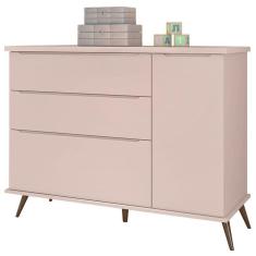 Cômoda Infantil Retro Alice Acetinado - Phoenix Baby