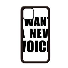 Capa I Want A New Voice para iPhone 11 Pro Max para Apple Mobile Case Shell