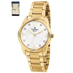 Relógio Feminino Champion Dourado Cn25734W