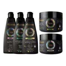 Kit Arvensis Cachos Crespo E Crespíssimos + Geleia Alta 250G