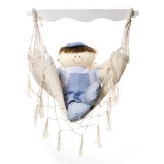 Rede Boneco Quarto Bebê Infantil Menina Menino - Potinho de mel