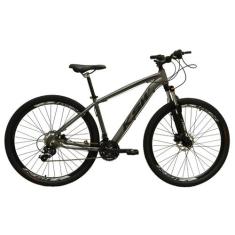 Bicicleta aro 29 Ksw Xlt 27v Freio Disco Hidráulico Garfo Trava Grafit