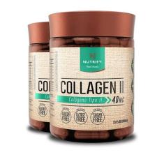 Kit 2 Collagen Ii Colágeno Tipo 2 Nutrify 60 Cápsulas