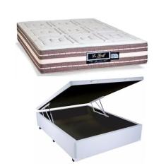 Conjunto Casal c/ Colchão Sankonfort Le Griff  + Cama Box Baú Jadmax 1