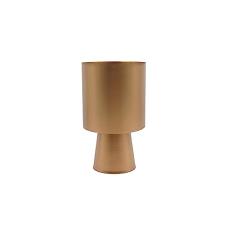 VASO DE METAL DOURADO