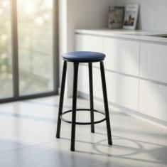 Banco Alta Sem Encosto Para Cozinha Mesa Área Lazer Gourmet Bar Balcão