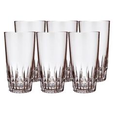 Conjunto de Copos 330ml Vegas Long Drink com 6 Peças - Nadir