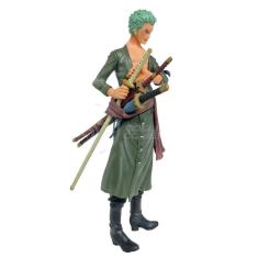 Boneco Anime Action Figure One Piece 18cm - Roronoa Zoro