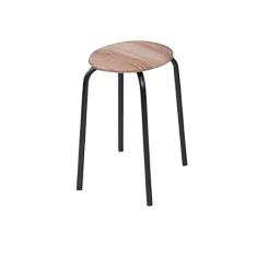 Conjunto 4 Banquetas Aço Expert Ciplafe Preto/capuccino