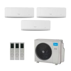 Ar-Condicionado Multi Split Inverter Springer Midea 27.000 (2x Evap HW 9.000 + 1x Evap HW 18.000) Quente/Frio 220V