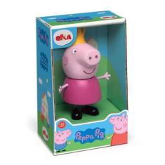 Boneca Em Vinil 15 Cm Princesa Peppa Pig Elka 997