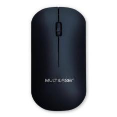 Mouse sem fio multilaser mo307 preto 3 botões
