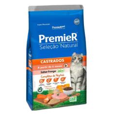 Ração Premier Seleção Natural Gatos Castrados Frango 1,5Kg - PremieRpe