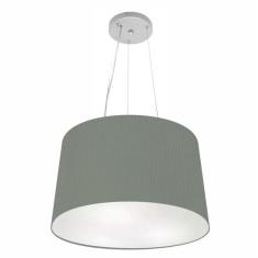 Lustre Pendente Cone Vivare Md-4153 C pula Em Tecido 30/45x40