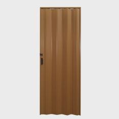 Porta Sanfonada de Pvc 60cm X 210cm Cerejeira Marrom