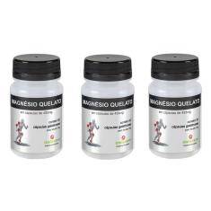Kit 3X Magnésio Quelato 60 Cápsulas- Meissen