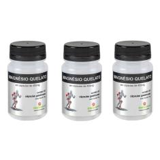 Kit 3X Magnésio Quelato 60 Cápsulas- Meissen