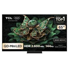 Smart TV TCL 65 Polegadas QLED Mini LED 4K C7K WiFi Bluetooth Google T