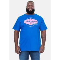 Camiseta Onbongo Estampada Masculino-Masculino