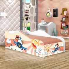 Mini Cama Fun Patrulha Ursinhos Infantil Com Colchão
