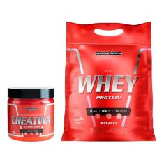 Creatina Mono-hidratada Integralmédica Hardcore - 300g + Nutri Whey Pr