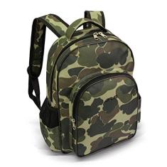 Mochila Masculina 4 divisões LS MO4141 estampa camuflado